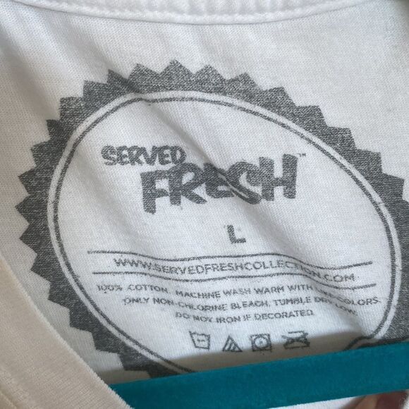 SERVED FRESH- DON'T BE A KAREN- BE A KAMALA T-shirt-Size Large - Picture 5 of 6